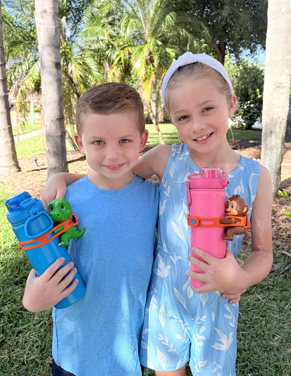 Family with BottleBuddies