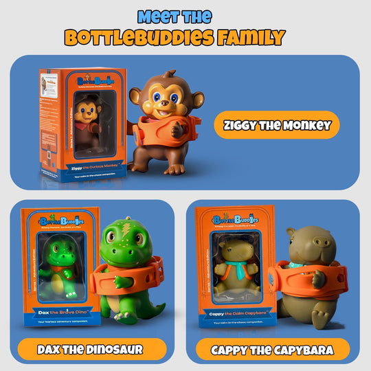 Dax the Brave Dino - BottleBuddies HQ
