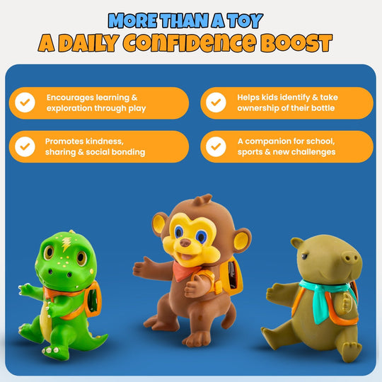 Dax the Brave Dino - BottleBuddies HQ