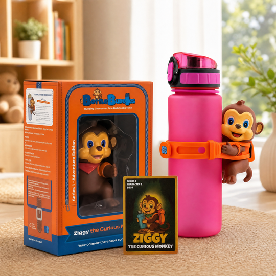 Ziggy the Curious Monkey - BottleBuddies HQ