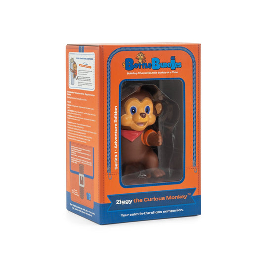 Ziggy “the Curious” Monkey - BottleBuddies HQ