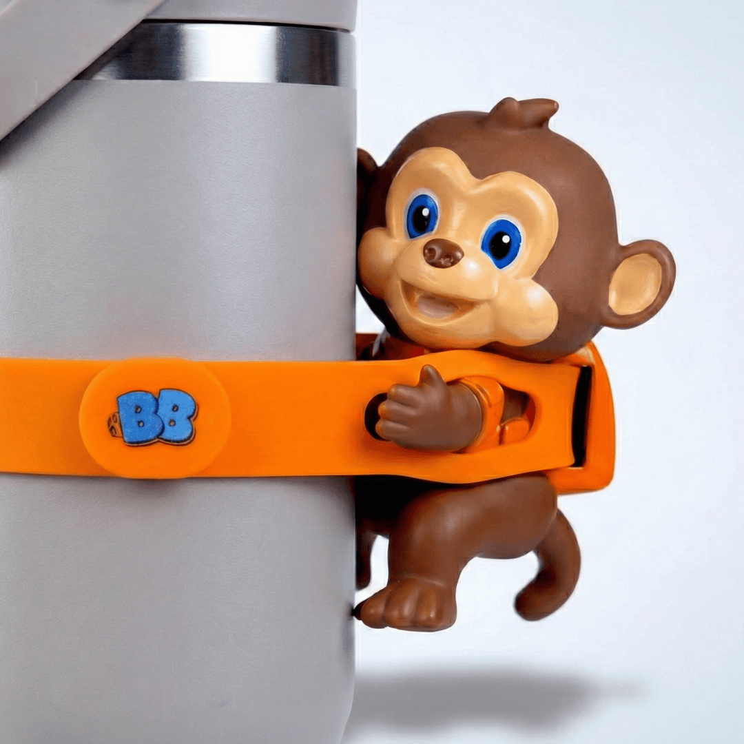 Ziggy “the Curious” Monkey - BottleBuddies HQ