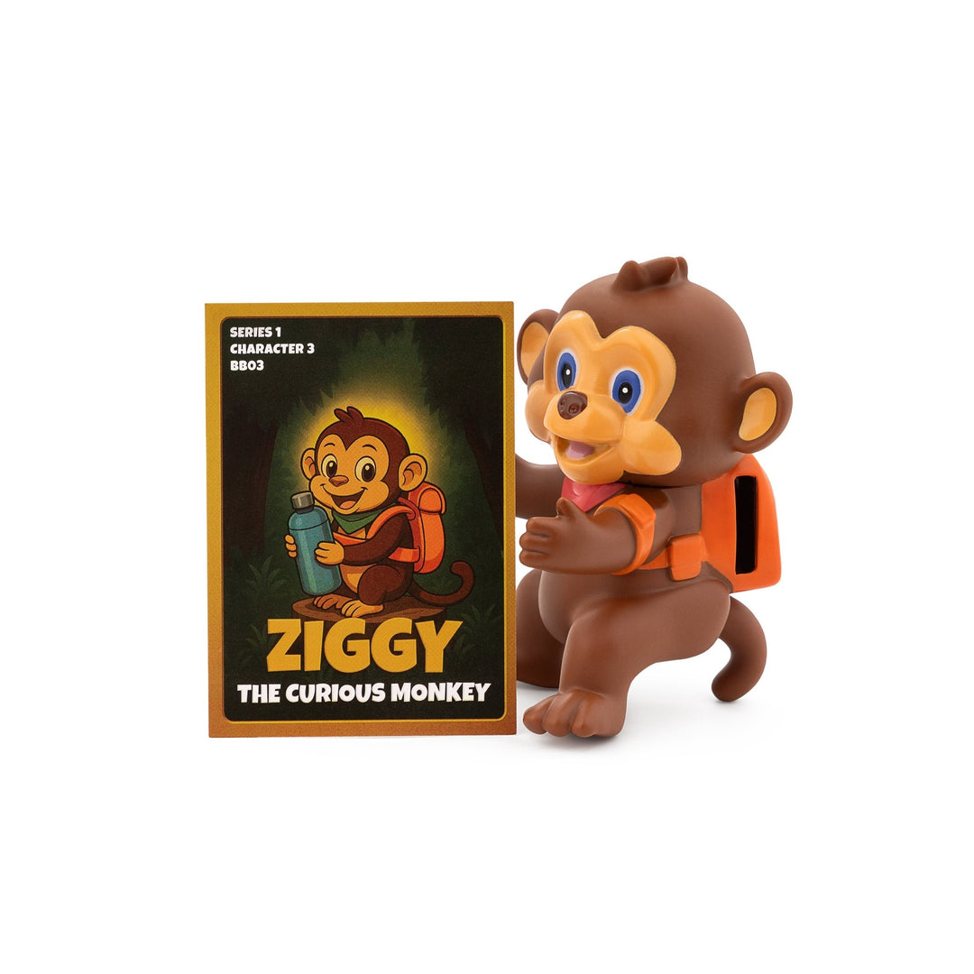Ziggy “the Curious” Monkey - BottleBuddies HQ